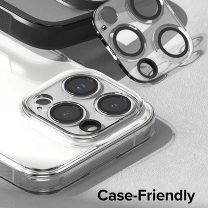 Film de protection pour caméra arrière Ringke pour Apple iPhone 15 Pro Max, Verre Trempé, Lot de 2 pièces, Transparent