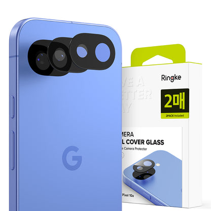 Film de protection pour caméra arrière Ringke pour Google Pixel 10a, Verre Trempé, Lot de 2 pièces, Transparent
