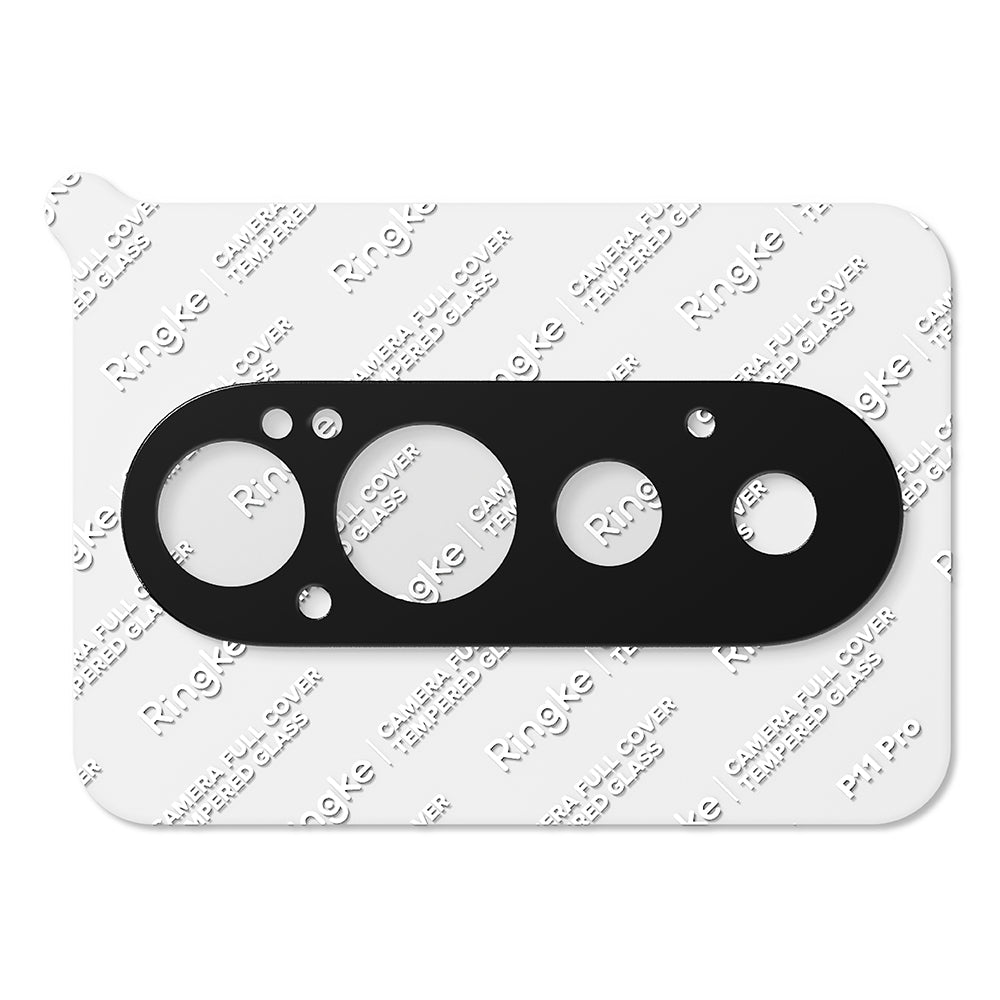 Film de protection pour caméra arrière Ringke pour Google Pixel 11 Pro, Verre trempé, Lot de 2 pièces, Noir