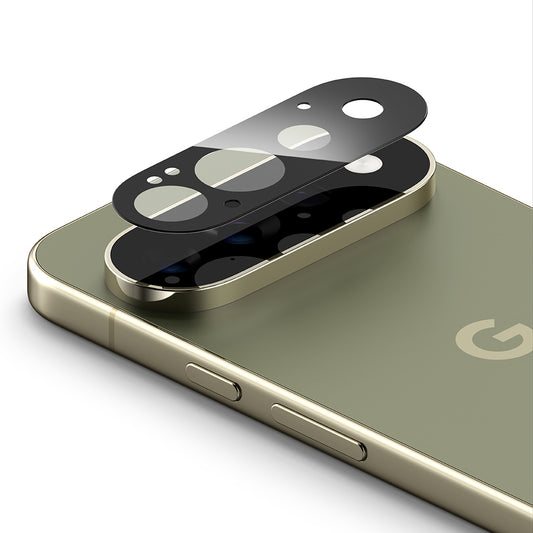 Film de protection pour caméra arrière Ringke pour Google Pixel 11 Pro, Verre trempé, Lot de 2 pièces, Noir