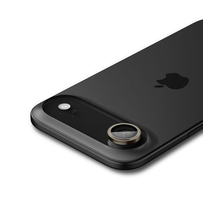 Film de protection pour caméra arrière Spigen GlastR EZ FIT Optik Pro pour Apple iPhone 17 Air, Verre Trempé, Set de 2 pièces, Doré AGL10131