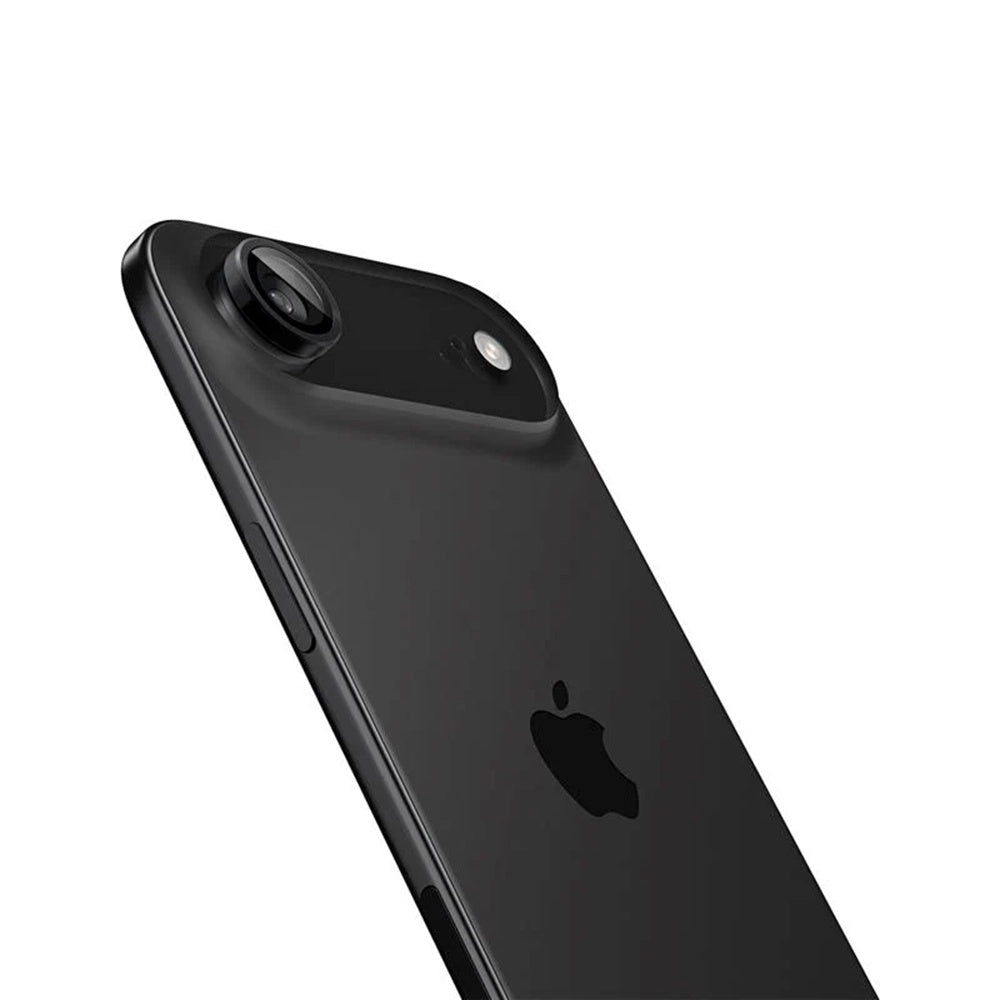 Film de protection pour caméra arrière Spigen GlastR EZ FIT Optik Pro pour Apple iPhone 17 Air, Verre Trempé, Lot de 2 pièces, Noir
