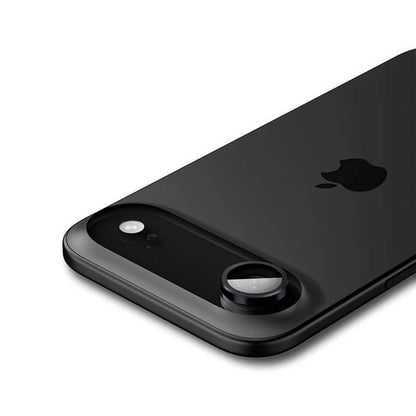 Film de protection pour caméra arrière Spigen GlastR EZ FIT Optik Pro pour Apple iPhone 17 Air, Verre Trempé, Lot de 2 pièces, Noir