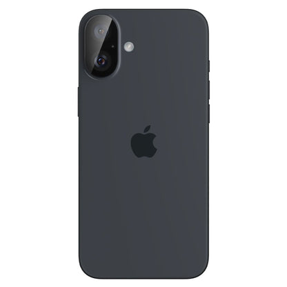 Film de protection pour caméra arrière Spigen GlastR Optik pour Apple iPhone 16 Plus / 16, Verre Trempé, Lot de 2 pièces, Noir AGL07922