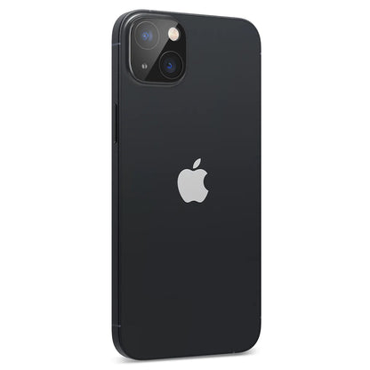 Film de protection pour caméra arrière Techsuit pour Apple iPhone 14 Plus / 14, Verre trempé, Noir