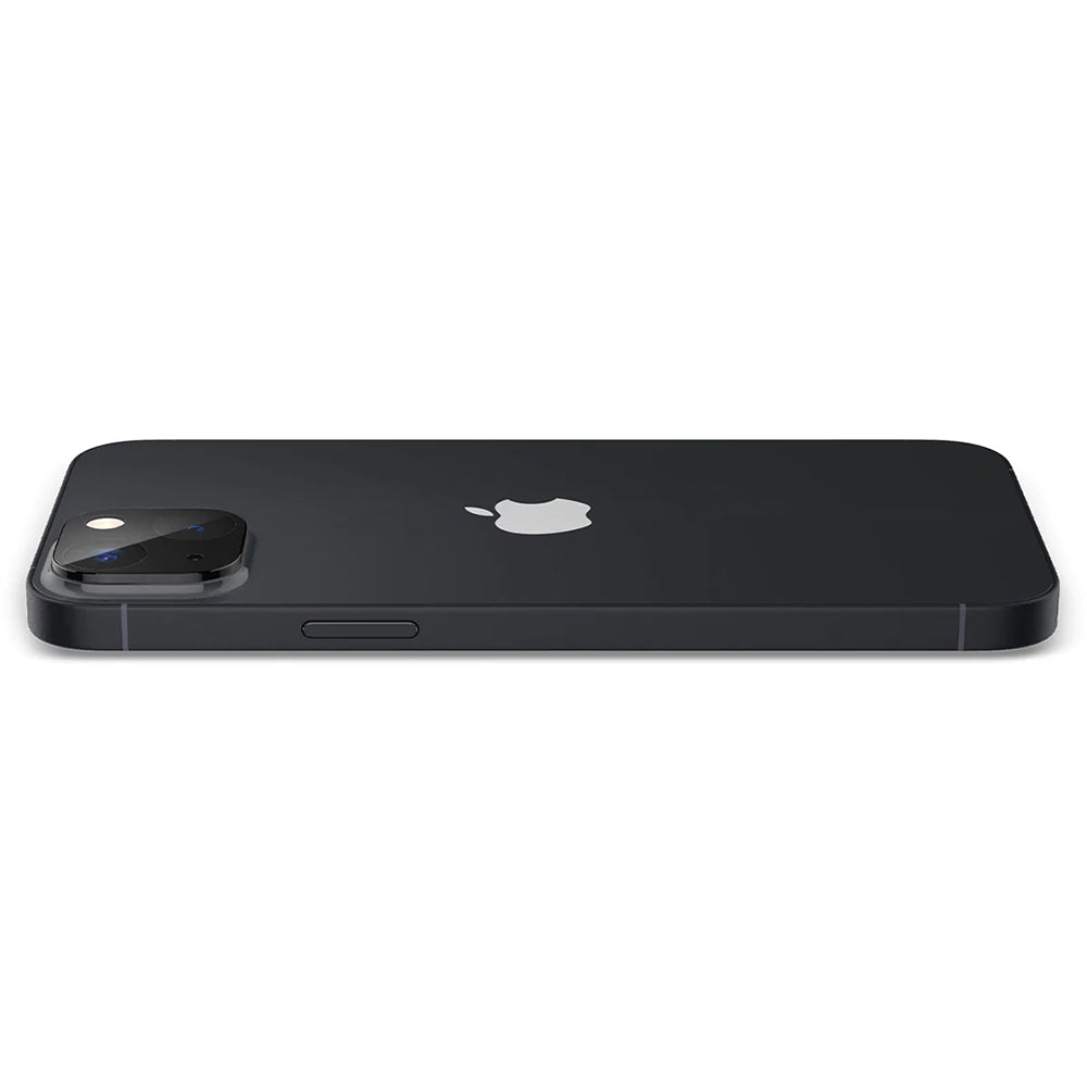 Film de protection pour caméra arrière Techsuit pour Apple iPhone 14 Plus / 14, Verre trempé, Noir