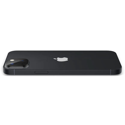 Film de protection pour caméra arrière Techsuit pour Apple iPhone 14 Plus / 14, Verre trempé, Noir