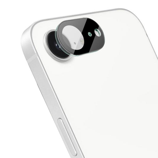 Film de protection pour caméra arrière Techsuit pour Apple iPhone 17e / 16e, Verre trempé, Noir