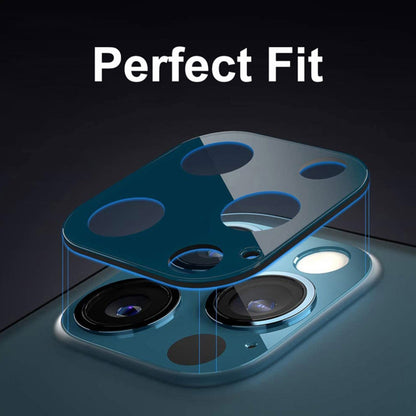 Film de protection pour caméra arrière Techsuit pour Apple iPhone 17 Pro, Verre trempé, Argenté