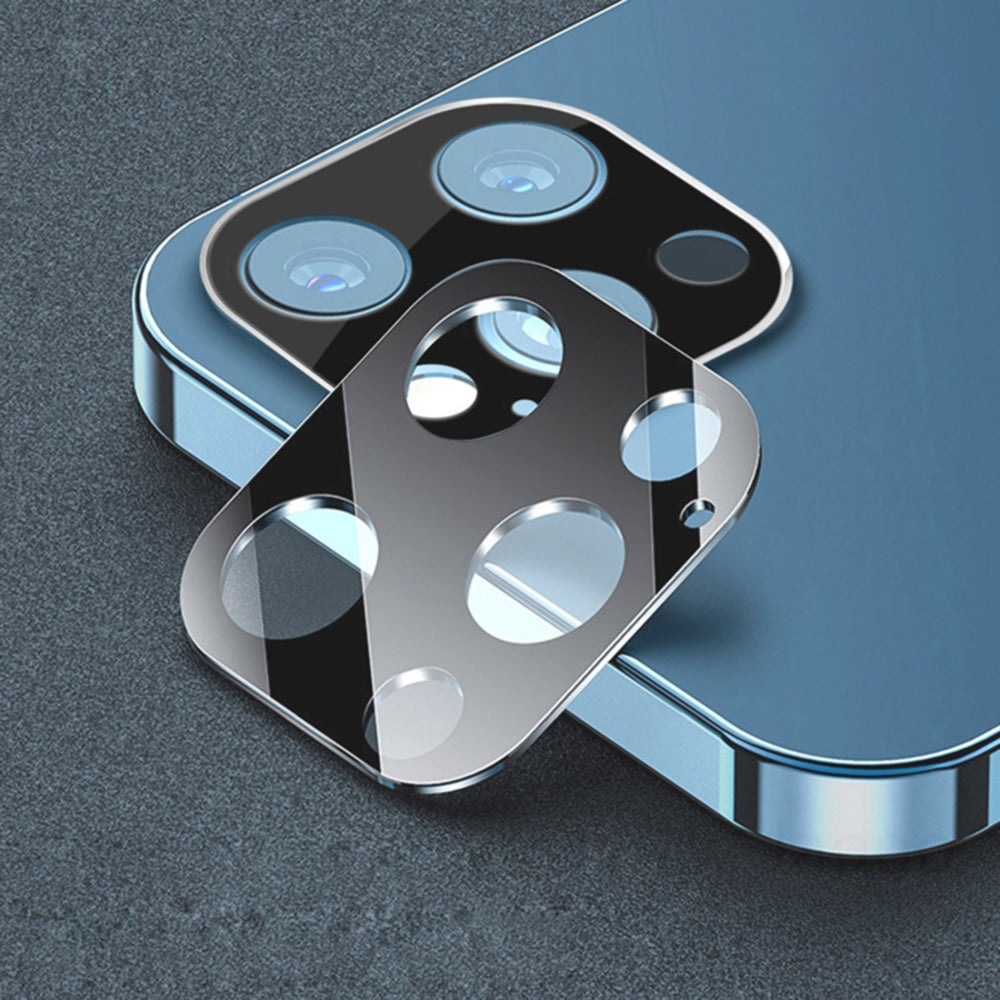 Film de protection pour caméra arrière Techsuit pour Apple iPhone 17 Pro, Verre trempé, Argenté