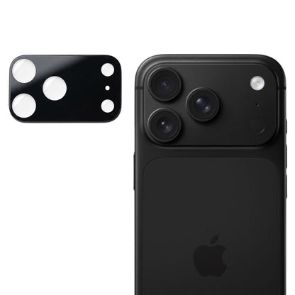 Film de protection pour caméra arrière Techsuit pour Apple iPhone 18 Pro Max, verre trempé, noir