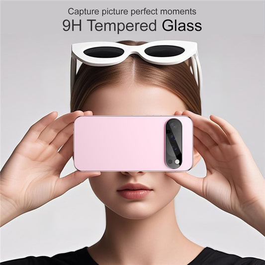 Film de protection pour caméra arrière Techsuit pour Google Pixel 10 Pro XL, Verre trempé, Noir