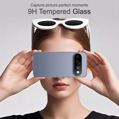 Film de protection pour caméra arrière Techsuit pour Google Pixel 11 Pro, Verre trempé, Noir