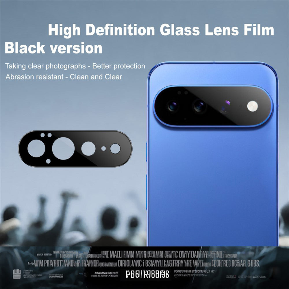 Film de protection pour caméra arrière Techsuit pour Google Pixel 11 Pro XL, Verre trempé, Noir