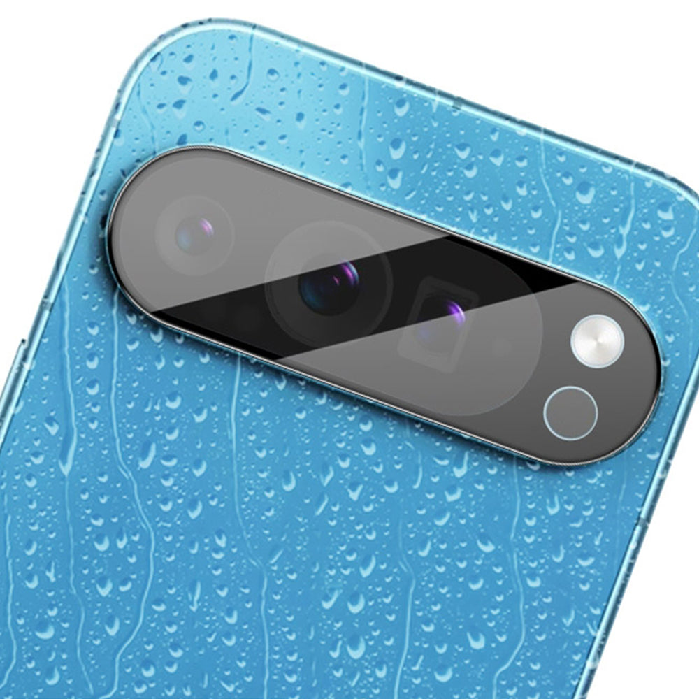 Film de protection pour caméra arrière Techsuit pour Google Pixel 9 Pro XL, Verre trempé, Noir