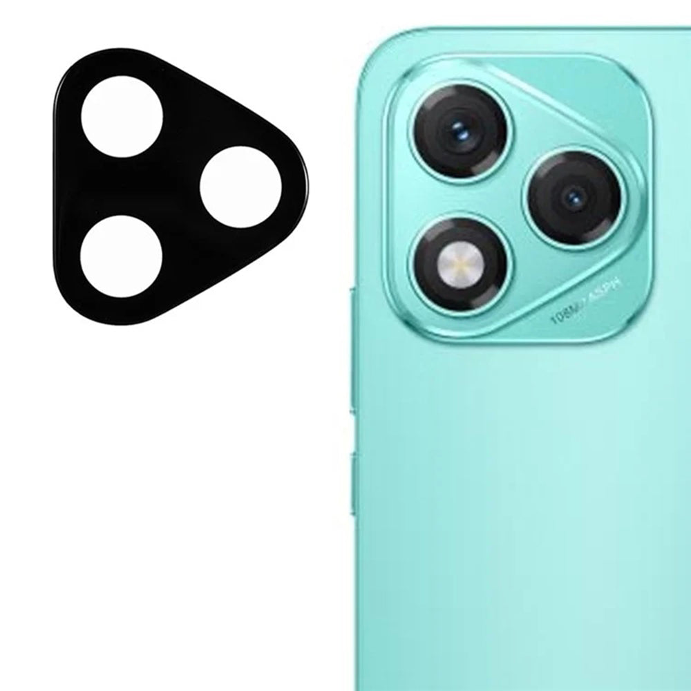 Film de protection pour caméra arrière Techsuit pour Honor 400 Lite, Verre trempé, Noir