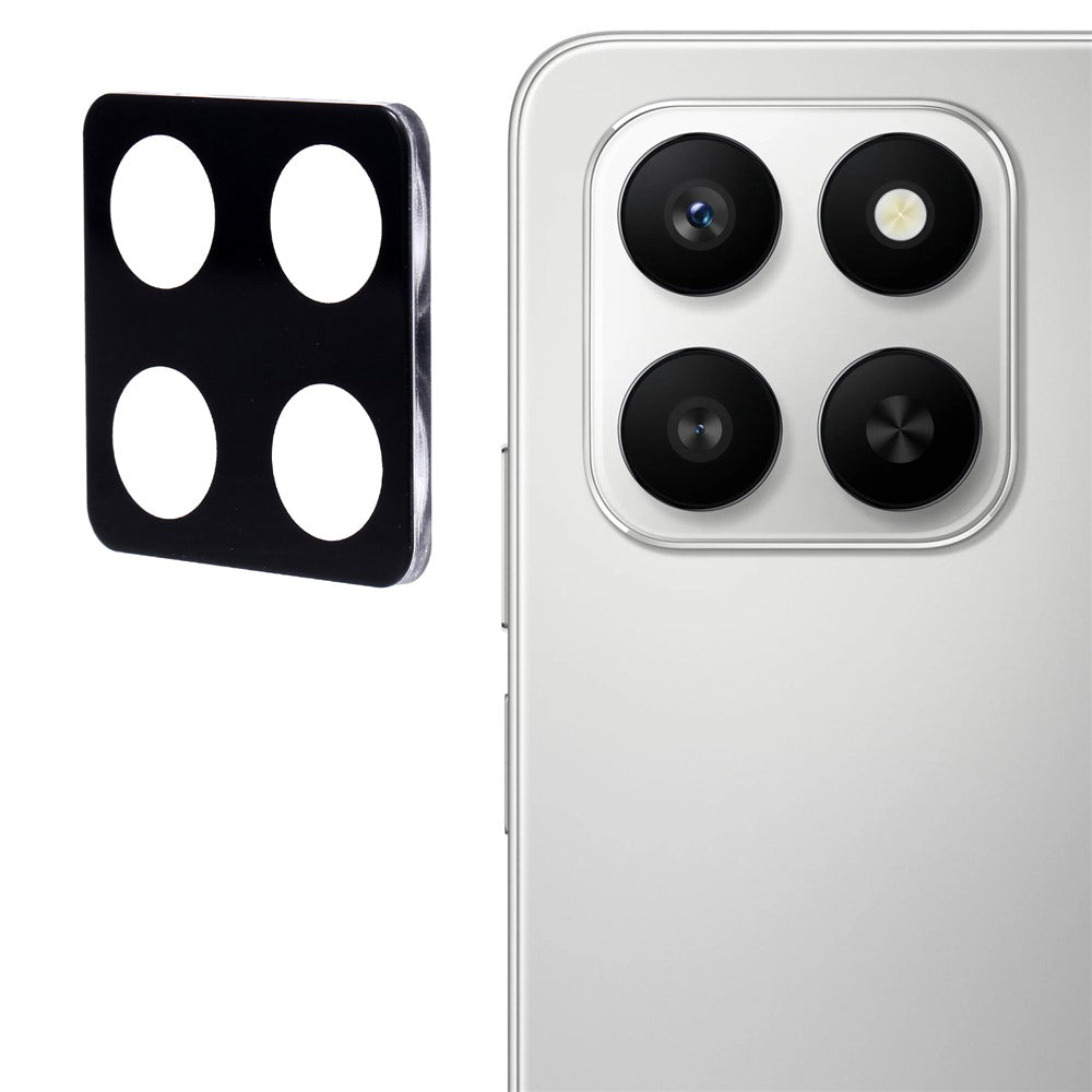 Film de protection pour caméra arrière Techsuit pour Honor 400 Smart 4G / X7d 4G / 400 Smart 5G, Verre Trempé, Noir