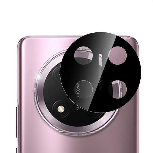 Film de protection pour caméra arrière Techsuit pour Honor X9c / Magic7 Lite, Verre trempé, Noir