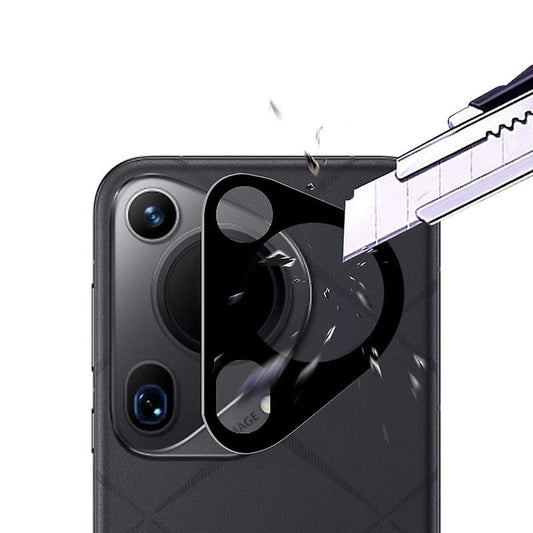 Film de protection pour caméra arrière Techsuit pour Huawei Pura 70 Ultra, Verre Trempé, Noir