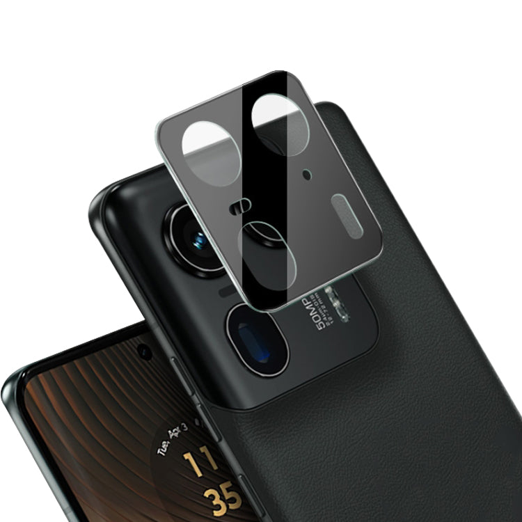 Film de protection pour caméra arrière Techsuit pour Motorola Edge 50 Ultra, Verre trempé, Noir