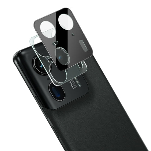 Film de protection pour caméra arrière Techsuit pour Motorola Edge 50 Ultra, Verre trempé, Noir