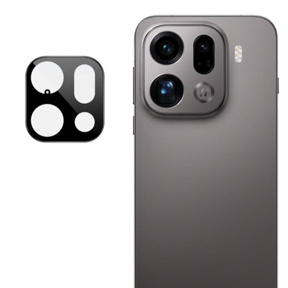 Film de protection pour caméra arrière Techsuit pour Oppo Find X9 Pro, Verre Trempé, Noir