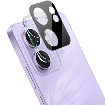 Film de protection pour caméra arrière Techsuit pour Oppo Reno13 FS 5G / Reno13 F 4G / Reno13 F, Verre trempé, Noir