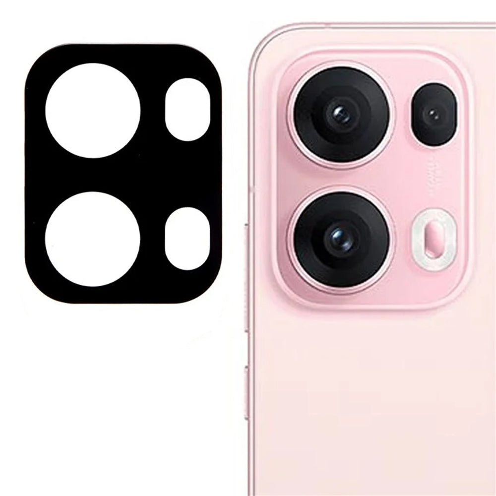 Film de protection pour caméra arrière Techsuit pour Oppo Reno13 Pro, verre trempé, noir