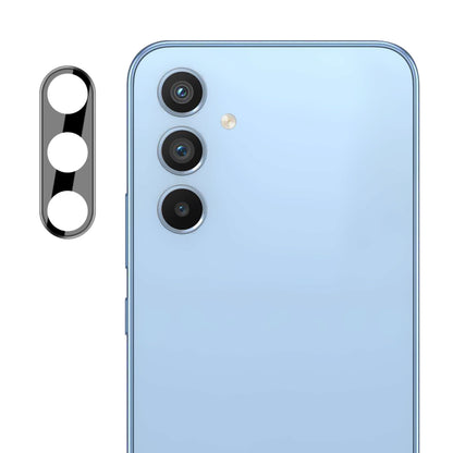 Film de protection pour caméra arrière Techsuit pour Samsung Galaxy A34 A346, Verre Trempé, Noir