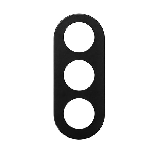 Techsuit Rear Camera Protection Film for Samsung Galaxy A37 5G, Tempered Glass, Black