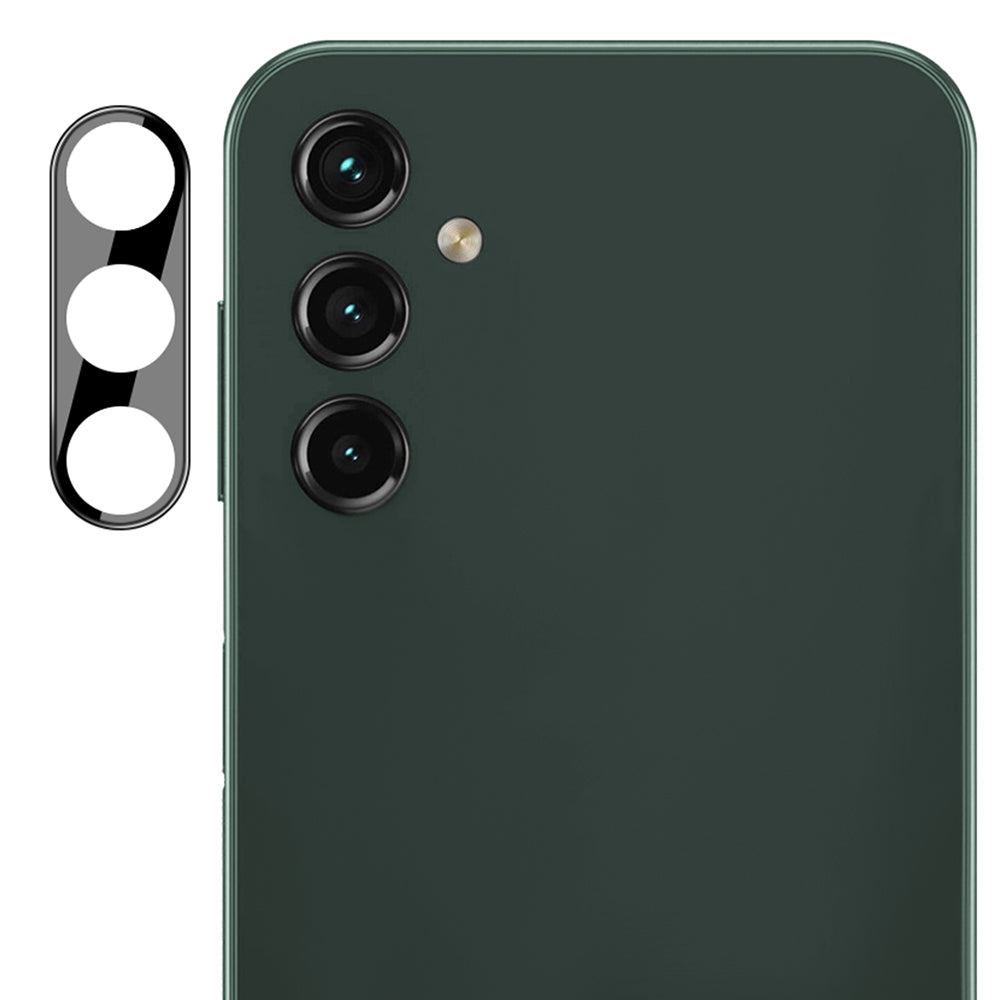 Film de protection pour caméra arrière Techsuit pour Samsung Galaxy A54 A546, Verre trempé, Noir