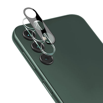 Film de protection pour caméra arrière Techsuit pour Samsung Galaxy A54 A546, Verre trempé, Noir