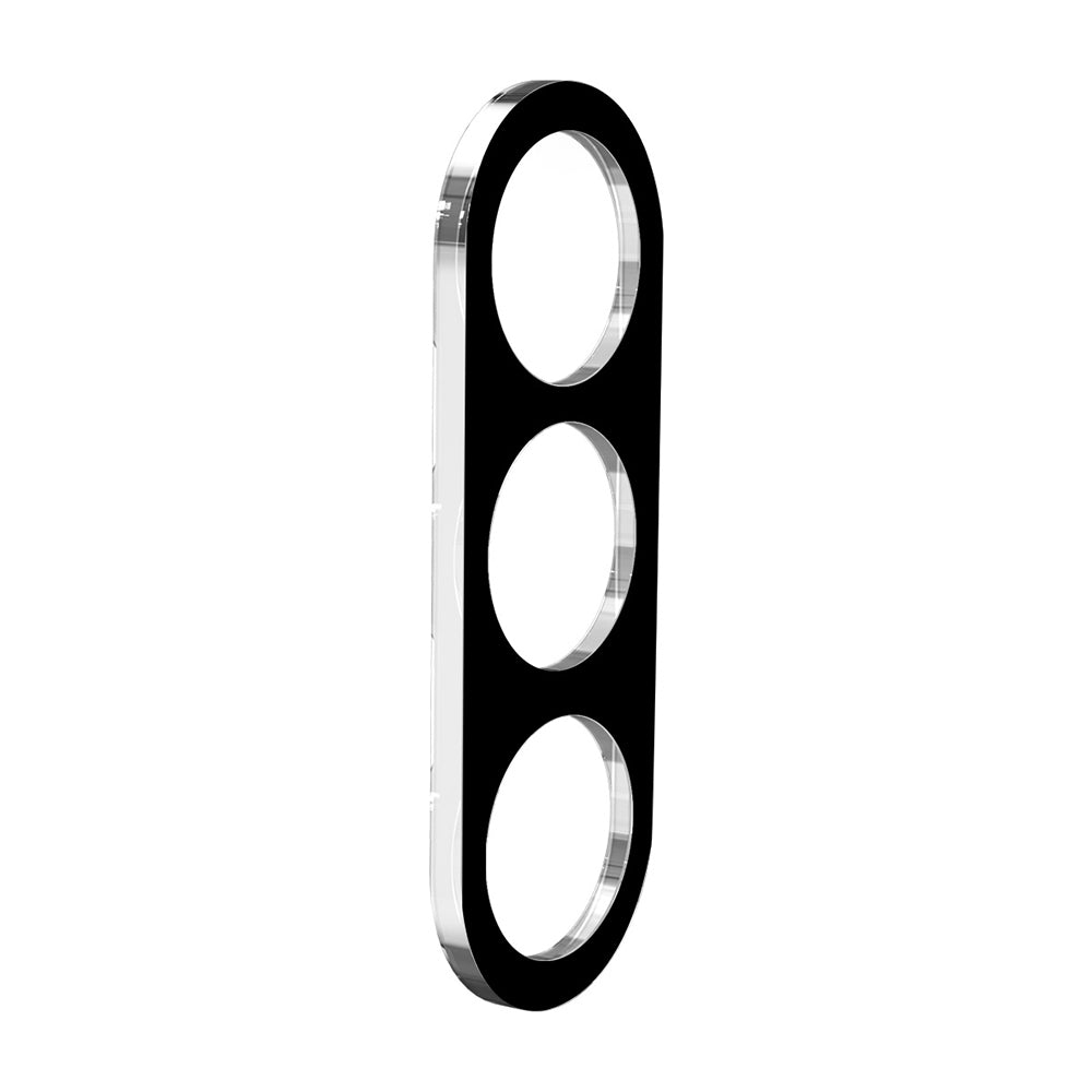 Techsuit Rear Camera Protective Film for Samsung Galaxy A55 5G A556, Tempered Glass, Black