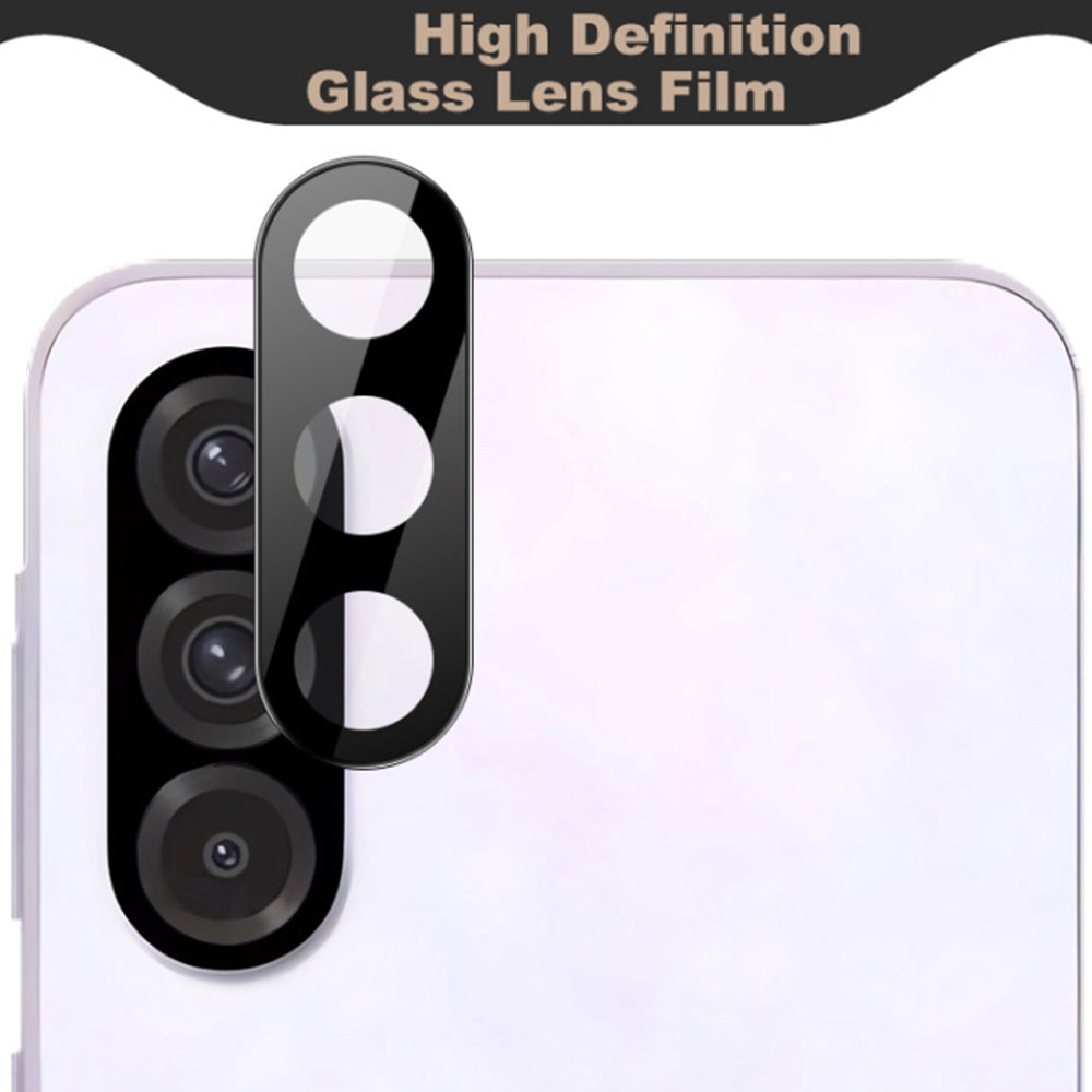Film de protection pour caméra arrière Techsuit pour Samsung Galaxy A56 A566, verre trempé, noir