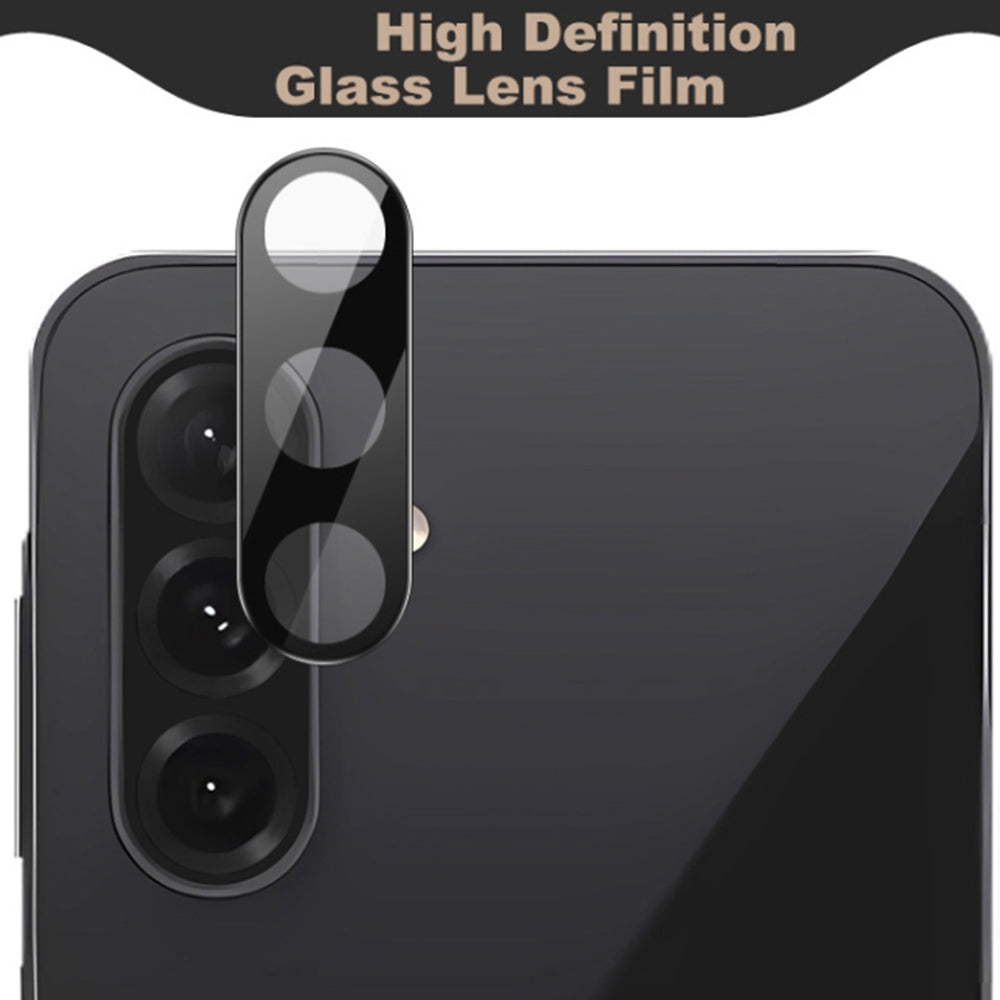 Film de protection pour caméra arrière Techsuit pour Samsung Galaxy A57 5G, Verre Trempé, Noir