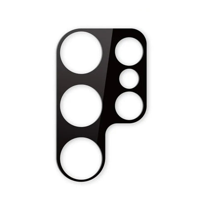 Film de protection pour caméra arrière Techsuit pour Samsung Galaxy S23 Ultra S918, Verre trempé, Noir
