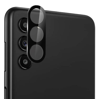 Film de protection pour caméra arrière Techsuit pour Samsung Galaxy S24+ S926, Verre trempé, Noir