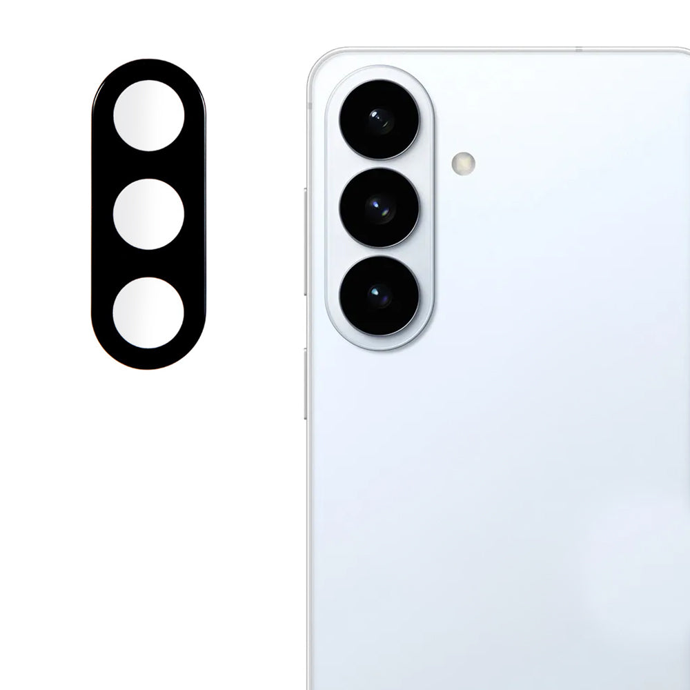 Film de protection pour caméra arrière Techsuit pour Samsung Galaxy S26 Plus S947, Verre Trempé, Noir