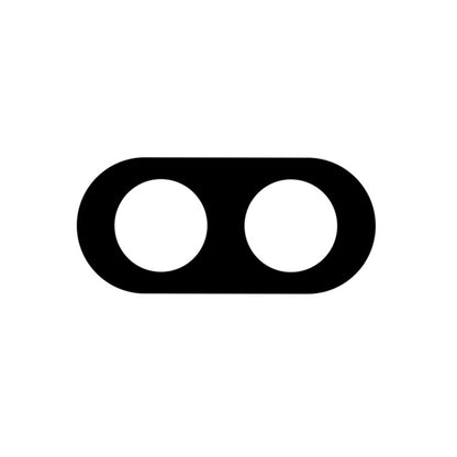 Film de protection pour caméra arrière Techsuit pour Samsung Galaxy Z Flip6 F741, Verre trempé, Noir