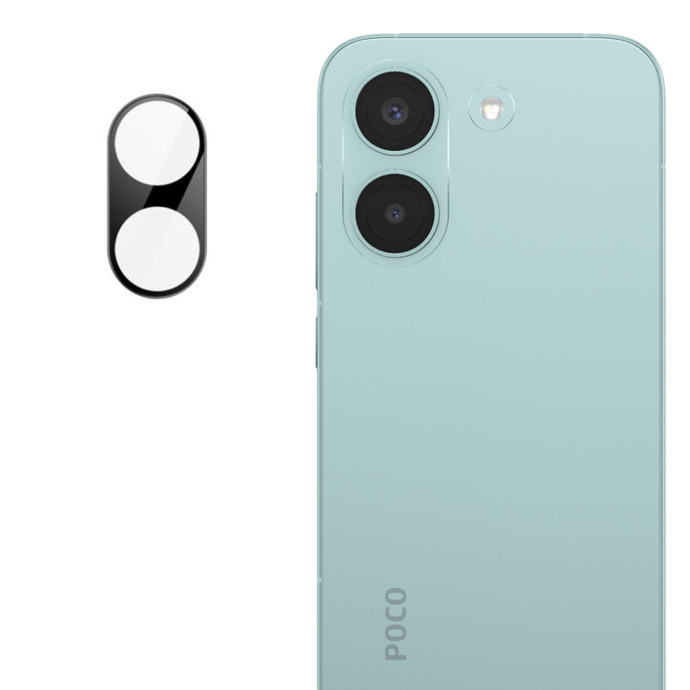 Film de protection pour caméra arrière Techsuit pour Xiaomi Poco X8 Pro, Verre Trempé, Noir