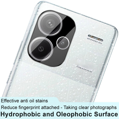 Film de protection pour caméra arrière Techsuit pour Xiaomi Redmi Note 13 Pro+, Verre trempé, Noir