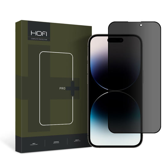 Protection d'écran HOFI PRO+ pour Apple iPhone 14 Pro Max, verre de protection, pleine colle