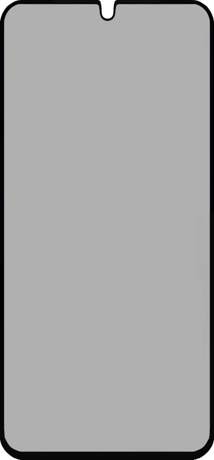 Film de protection d'écran Privacy OEM pour Samsung Galaxy A35 5G A356, Verre trempé, Full Glue