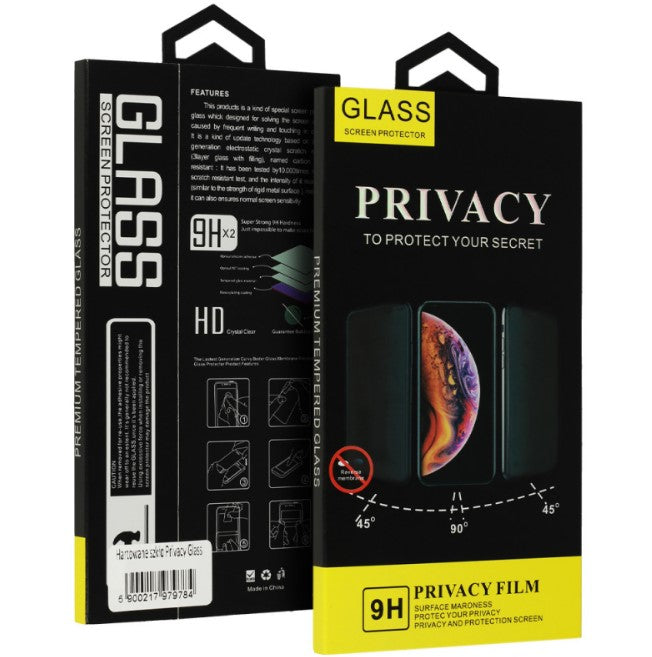 OEM Privacy Screen Protector for Samsung Galaxy Galaxy S23 S911, Glass Protected, Full Glue 