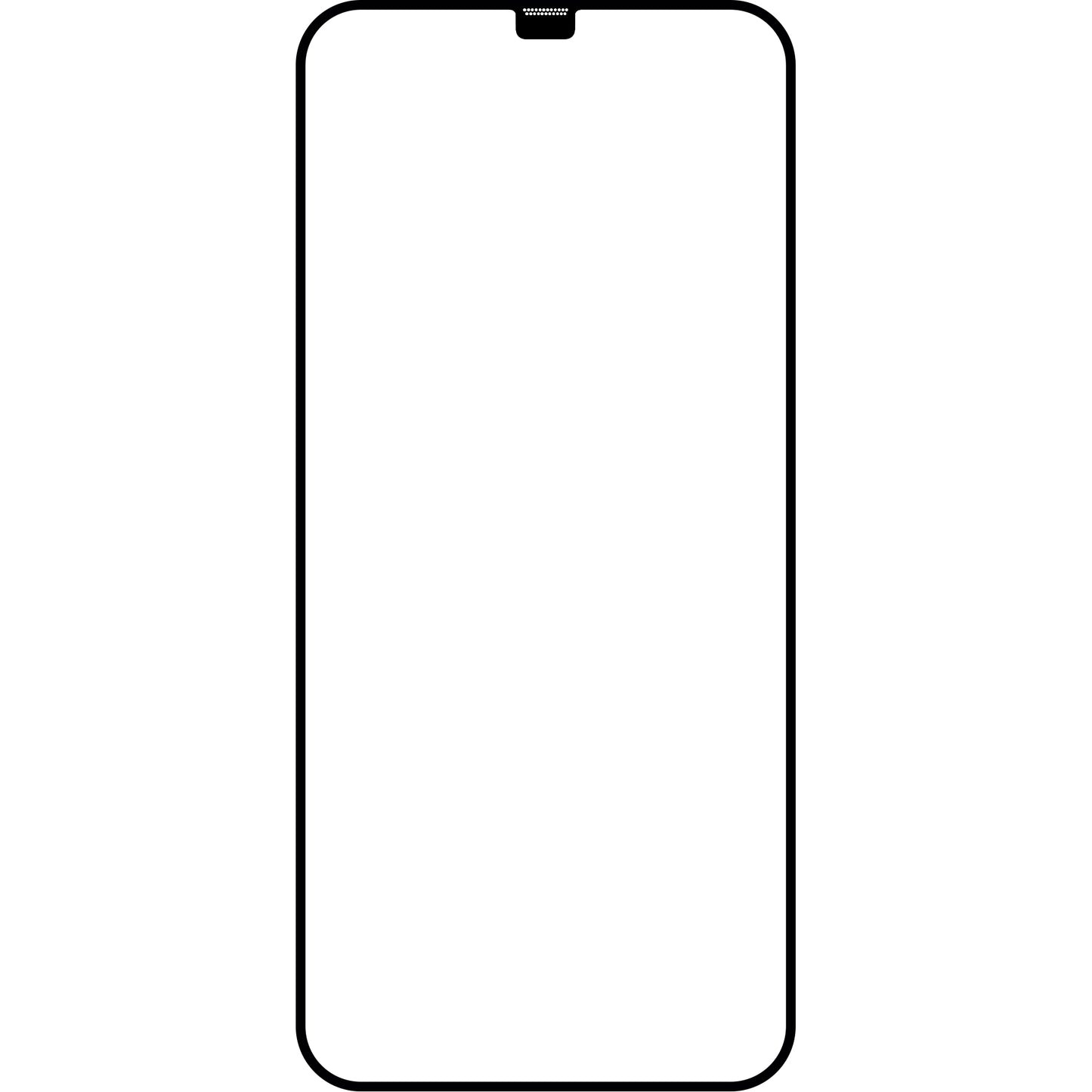 Film de protection d'écran OEM Alignement Automatique pour Apple iPhone 12 Pro, Verre Trempé, Collage Complet, 5D, Noir