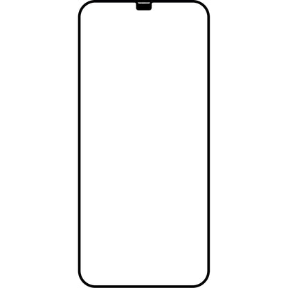 Film de protection d'écran OEM Alignement Automatique pour Apple iPhone 12 Pro, Verre Trempé, Collage Complet, 5D, Noir