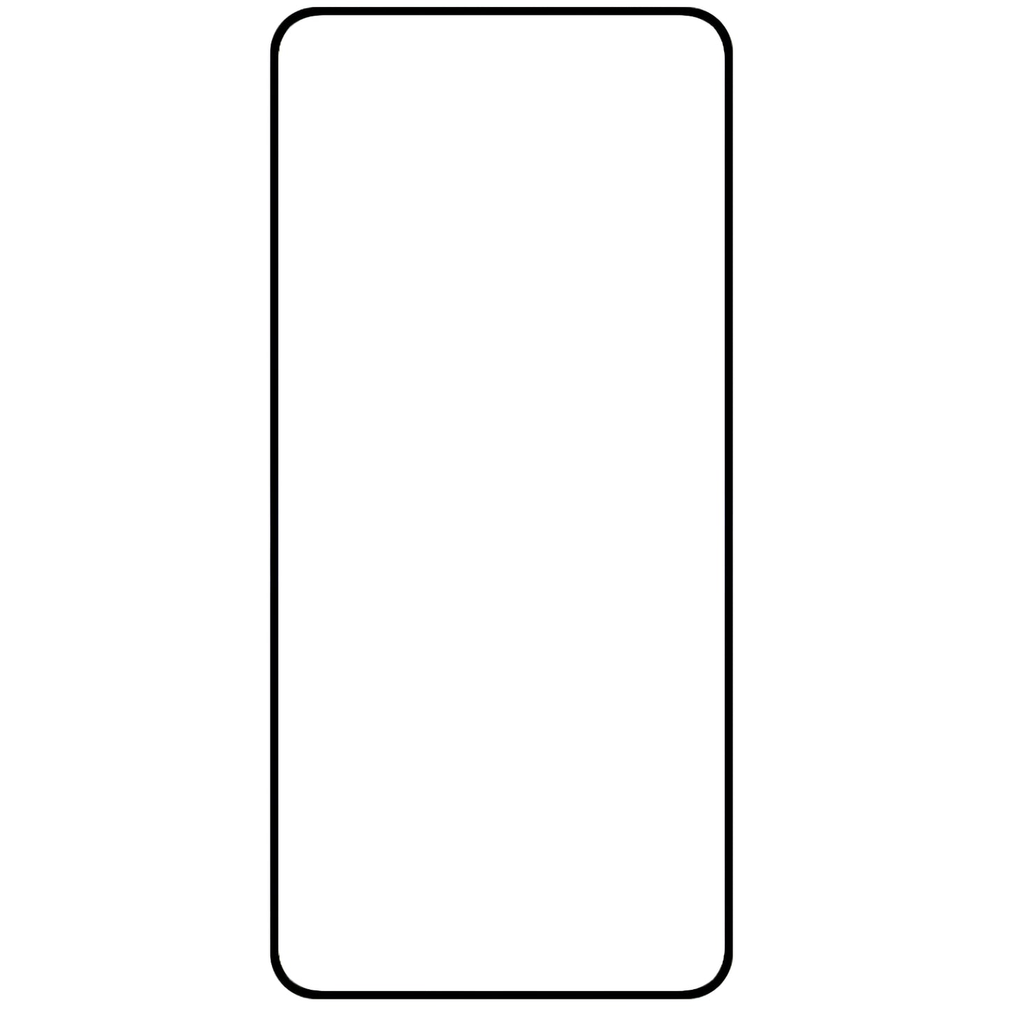 Film de protection d'écran OEM pour Samsung Galaxy A56 A566, Verre trempé, Full Glue, 5D, Noir