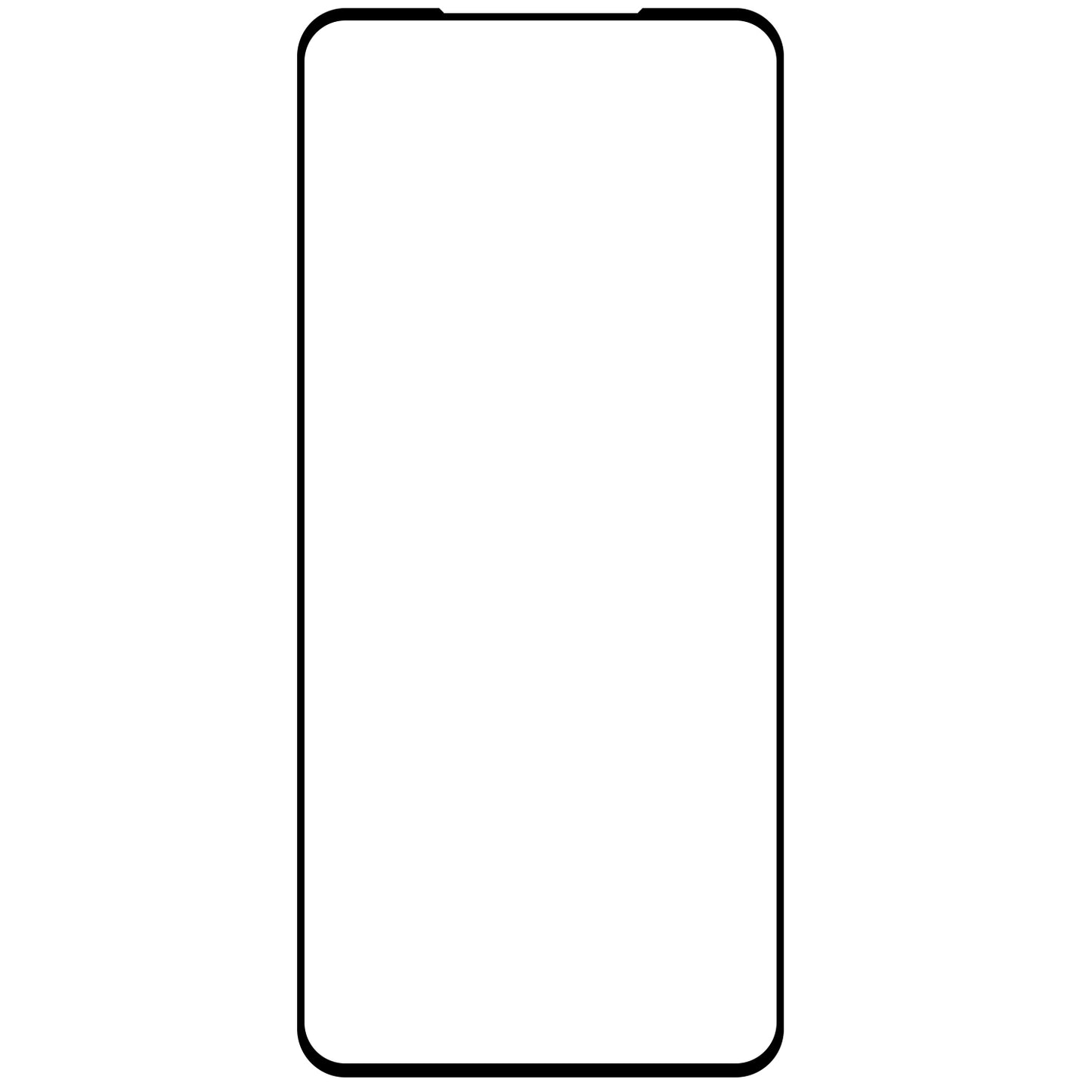 Film de protection écran Blue Shield pour Xiaomi Redmi Note 14 Pro 4G, Verre Trempé, Full Glue, Compatible avec les coques, Noir