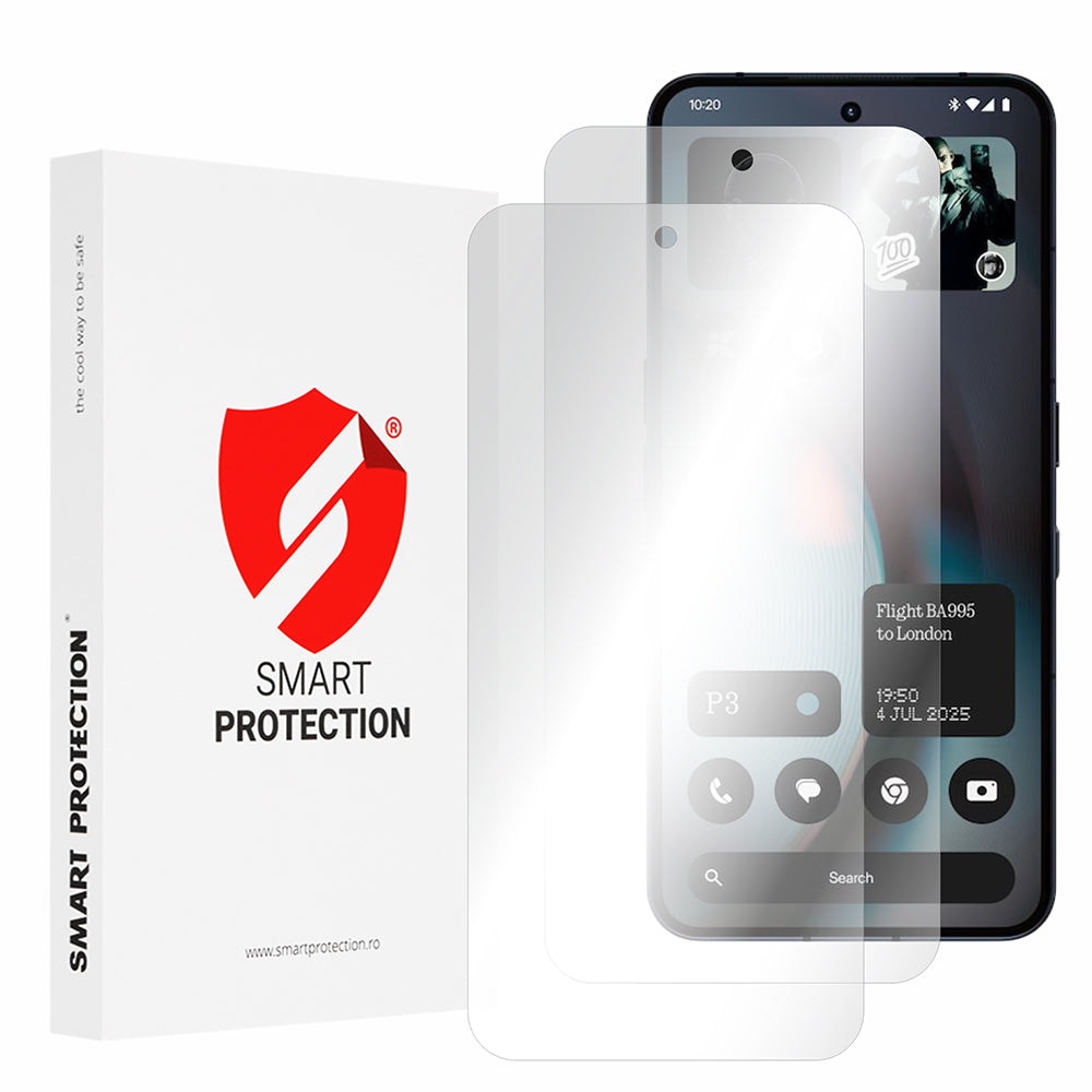 Film de protection d'écran Smart Protection Premium Classic pour Nothing Phone (3), plastique, lot de 2 pièces