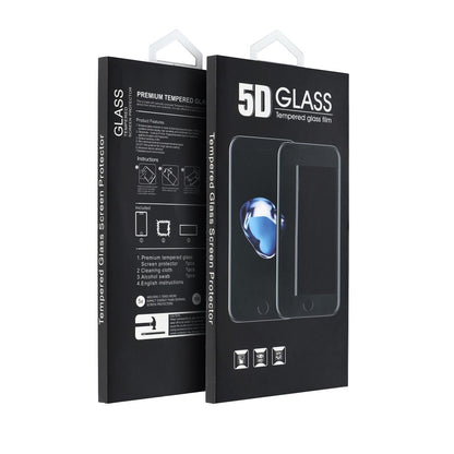 Film de protection d'écran OEM pour Samsung Galaxy A07 4G A075, Verre trempé, Collage intégral, 5D, Noir
